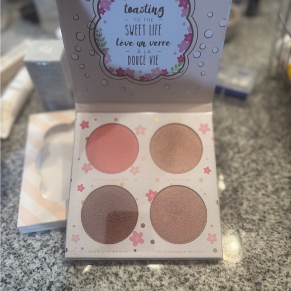 Cotton Candy Champagne Blushlighter Palette -NEW w plastic liner - Picture 2 of 2